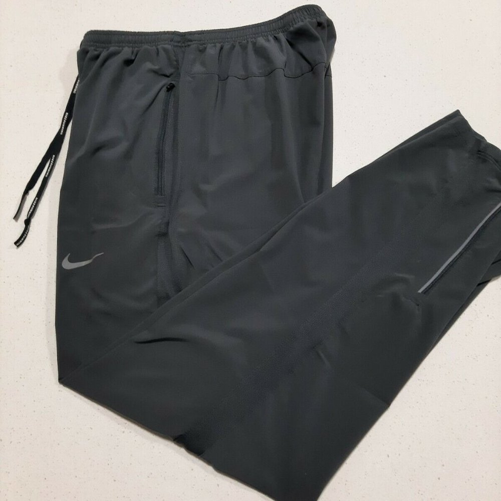 Nike Dri-Fit Running Pants Joggers, Gray, Men's size Medium